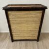 Vintage Konsolenschrank mit Bambusfront im Tropenstil