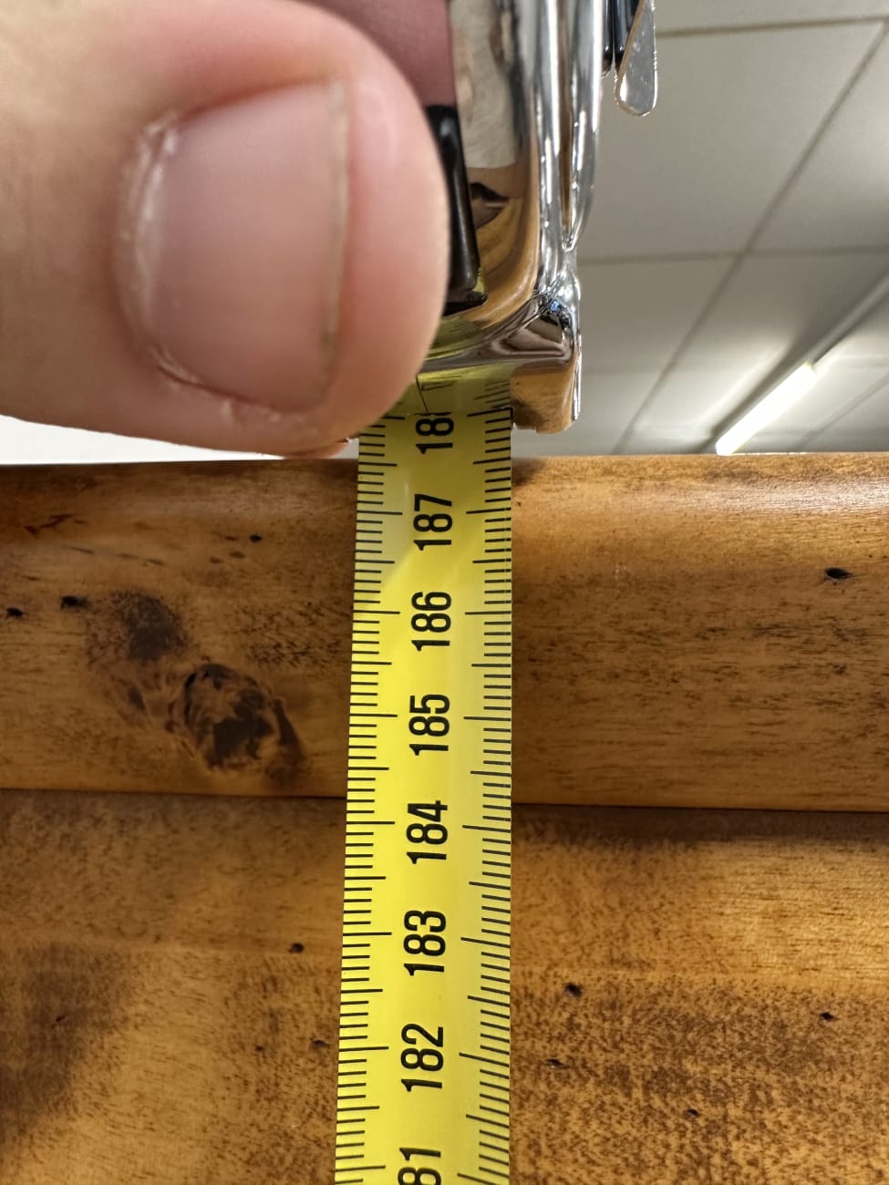 Vintage Holzvitrine mit Schubladen und Glastür