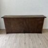 Vintage Sideboard mit Relieftüren aus Holz im Landhausstil