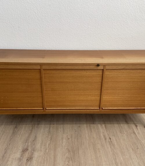 Vintage Mid Century Sideboard mit Rollladentüren
