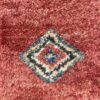 Vintage Orientteppich mit Tiermotiven in Rot und Blau