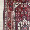 Vintage Orientteppich klein mit floralem Muster