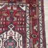 Vintage Orientteppich klein mit floralem Muster