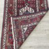 Vintage Orientteppich klein mit floralem Muster