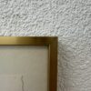 Radierung Gapaty 27/50 im goldfarbenen Rahmen