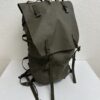 Vintage Trekkingrucksack olivgrün mit Rollverschluss