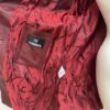 Vintage Damen Lederjacke rot MIRKEL mit Reverskragen