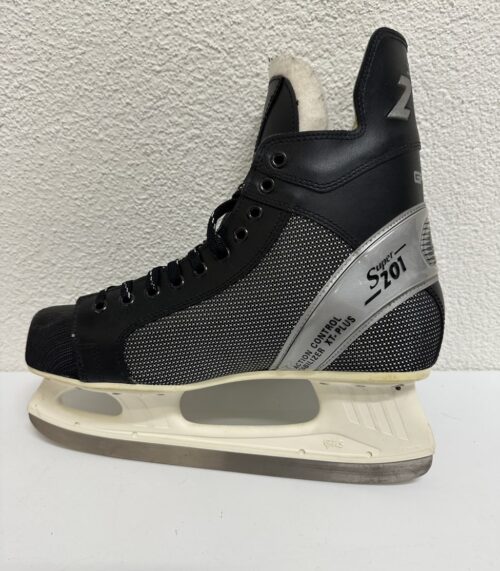 Eisschnelllaufskates GRAF schwarz mit 30 cm Kufen