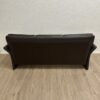 Modernes Dreisitzer Sofa in Dunkelbraun von Elastoform