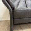 Modernes Dreisitzer Sofa in Dunkelbraun von Elastoform