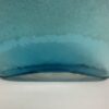Moderne Glasvase mit blauem Farbverlauf rechteckig