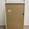Küchenschrank weiss mit offenen Fächern und Doppeltüren