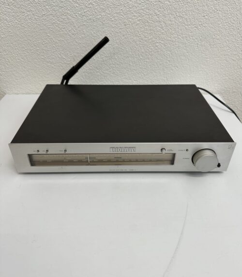 Vintage Luxman T-2 Stereo Tuner schwarz silber