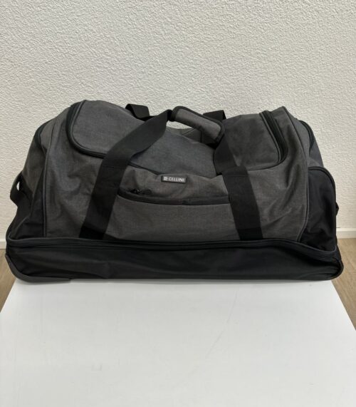 Reisetasche Trolley dunkelgrau von Cellini mit Rollen