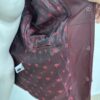 Vintage Lederjacke dunkelrot von MIKEL mit Musterfutter
