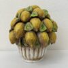 Vintage Keramik Zitronen Arrangement Bassano Italien