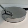 Vintage Tischlampe mit gelbem Metallschirm modern