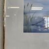 Vintage Aquarellgemälde Boote auf Wasser signiert 1998