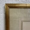 Vintage Rosenbild P. J. Redouté im goldfarbenen Rahmen