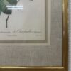 Vintage Blumenbild mit Rosenmotiv im Goldrahmen