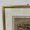 Vintage Rahmenbild Rorschach-Heiden-Bahn mit Landschaftsdruck