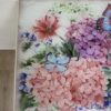 Vintage Nachttisch mit floralen Motiven und 2 Schubladen