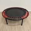 Bellicon Fitness-Trampolin rund Ø 125 cm schwarz rot