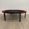 Bellicon Fitness-Trampolin rund Ø 125 cm schwarz rot
