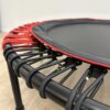 Bellicon Fitness-Trampolin rund Ø 125 cm schwarz rot