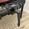Bellicon Fitness-Trampolin rund Ø 125 cm schwarz rot
