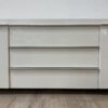 TV-Lowboard weiss mit Türen und Schublade modern