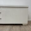 TV-Lowboard weiss mit Türen und Schublade modern