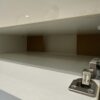 TV-Lowboard weiss mit Türen und Schublade modern