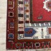Vintage Orientteppich rot mit Blumenmuster 135 x 200 cm
