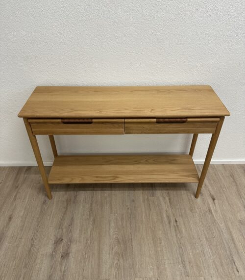 Vintage Konsolentisch mit Schubladen aus Holz