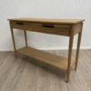 Vintage Konsolentisch mit Schubladen aus Holz