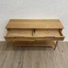 Vintage Konsolentisch mit Schubladen aus Holz