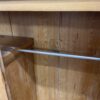 Vintage Kleiderschrank aus hellem Holz mit Schublade