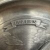 Vintage Zinn Wandteller Kapellbrücke Luzern achteckig