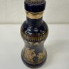 Vintage Metaxa Porzellanflasche blau mit 18K Golddekor
