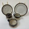 Vintage Kaffeegeschirrset aus Porzellan Mancioli Italy