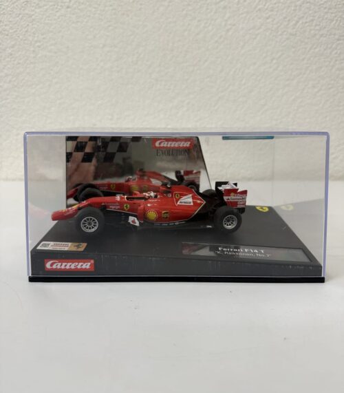 Vintage Carrera Evolution Ferrari F14 T K. Räikkönen No.7 Modellauto