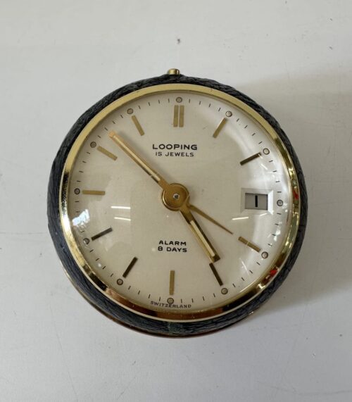 Vintage Tischuhr LOOPING mit Alarmfunktion Schweiz