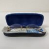 Vintage Lesebrille mit filigraner Metallfassung in Goldbronze
