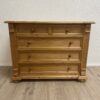 Vintage Kommode mit 5 Schubladen aus Holz Girasole Selva