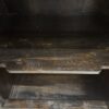 Vintage Dekoschrank mit asiatischer Handmalerei schwarz