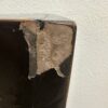 Vintage Dekoschrank mit asiatischer Handmalerei schwarz