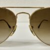Vintage Ray-Ban Aviator Sonnenbrille goldfarben mit Etui