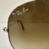 Vintage Ray-Ban Aviator Sonnenbrille goldfarben mit Etui