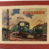 Vintage KLEINBAHN Modellbahnset mit Transformator und Gleisen
